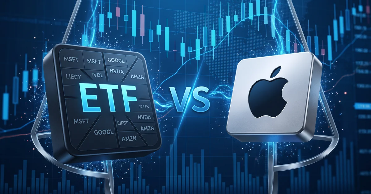 Acciones vs. ETFs: ¿qué conviene más?